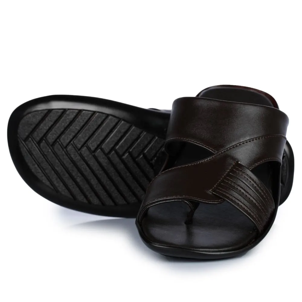 Coolers Brown Casual Slipper For Men COOL99-81 By Liberty