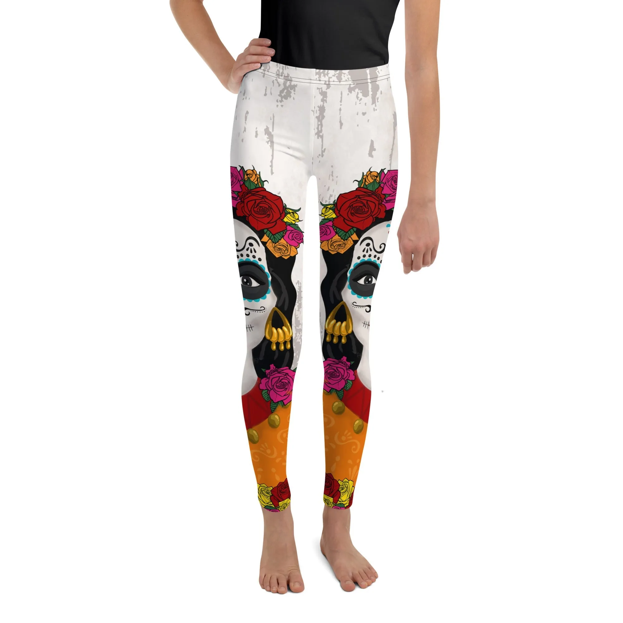 Day of the Dead Vibes Youth Leggings