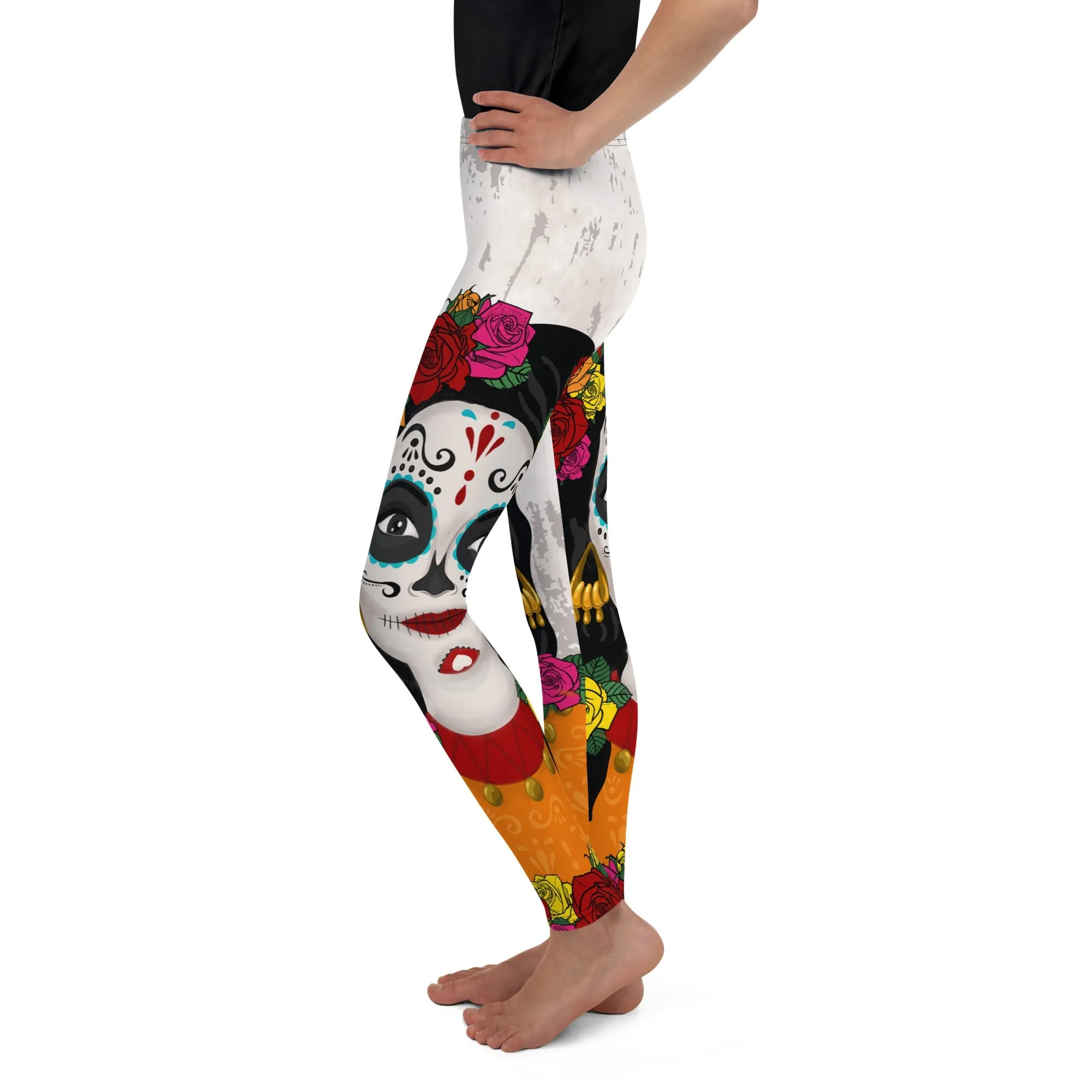 Day of the Dead Vibes Youth Leggings