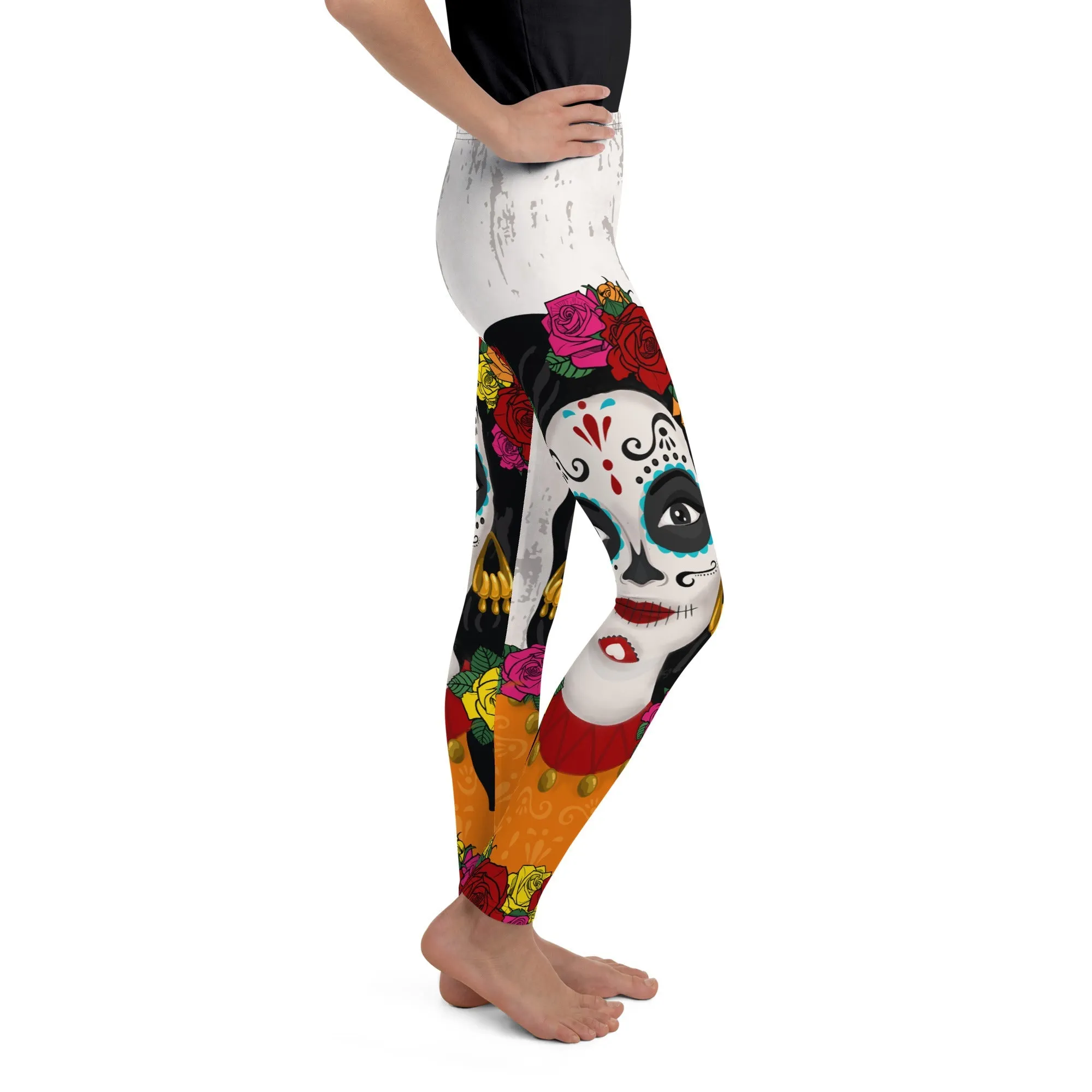 Day of the Dead Vibes Youth Leggings