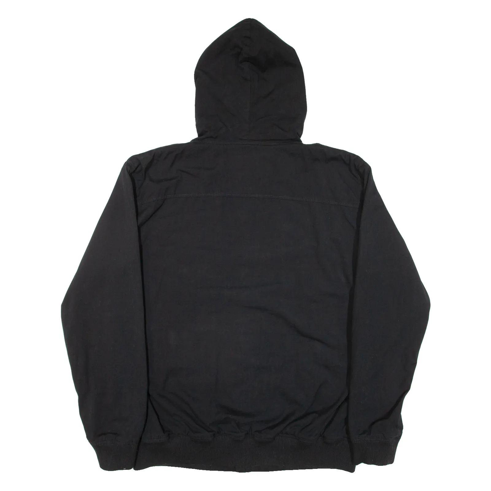 DICKIES Mens Jacket Black Hooded 2XL