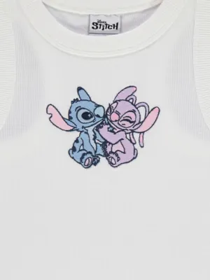 Disney Lilo and Stitch Ribbed Vest and Cargo Joggers Outfit | Kids | George at ASDA