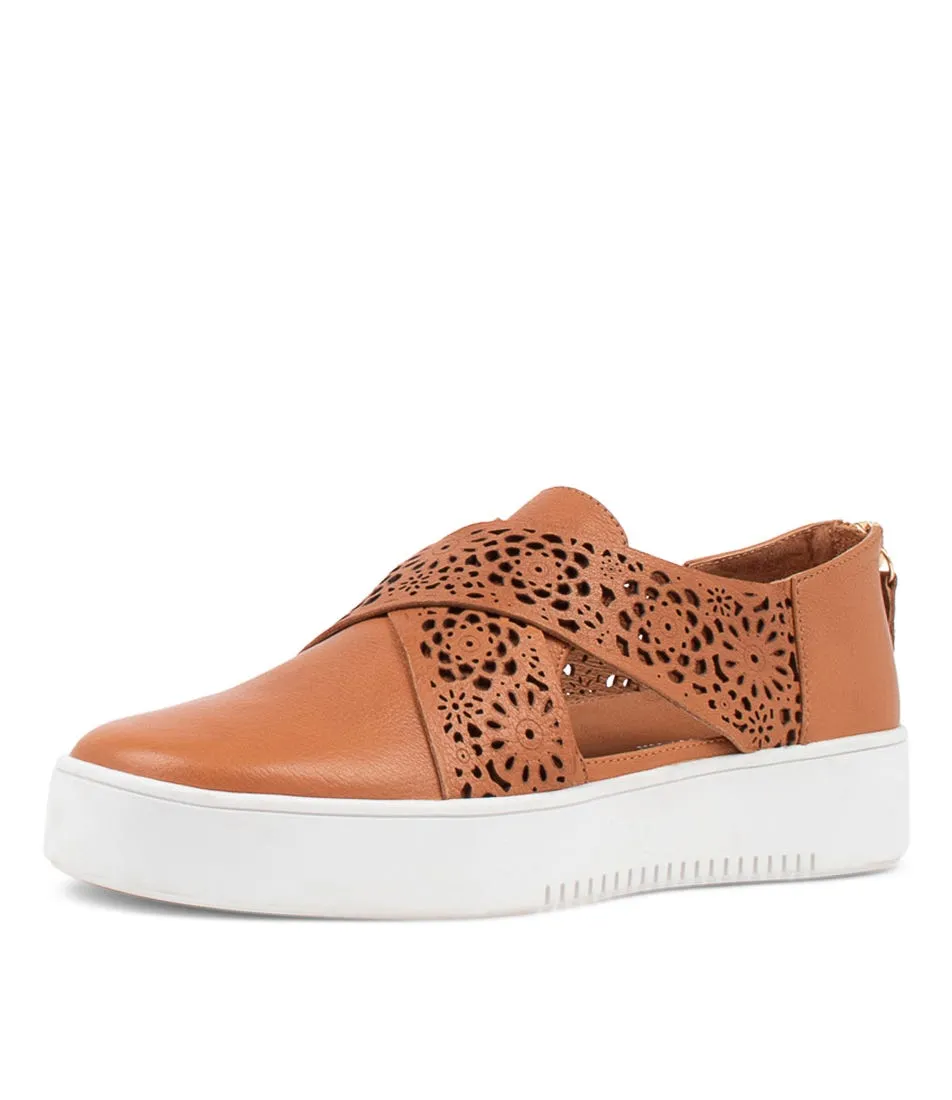 DJANGO & JULIETTE Laddes Scotch Leather Sneakers Ws