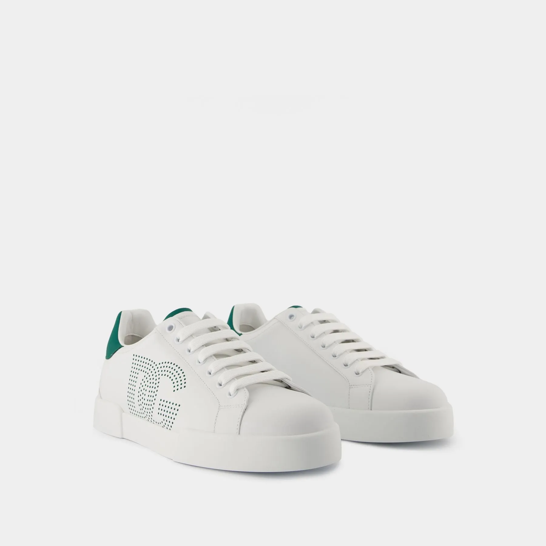 Dolce&Gabbana  Low Top Sneakers - Dolce&Gabbana - Leather - White