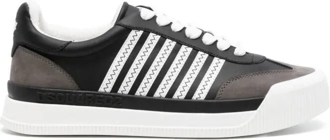 DSQUARED2 New Jersey leather sneakers Black