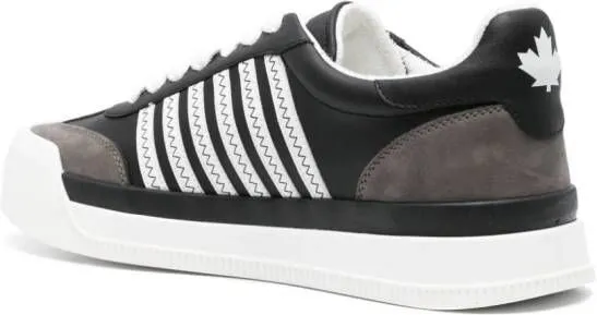 DSQUARED2 New Jersey leather sneakers Black