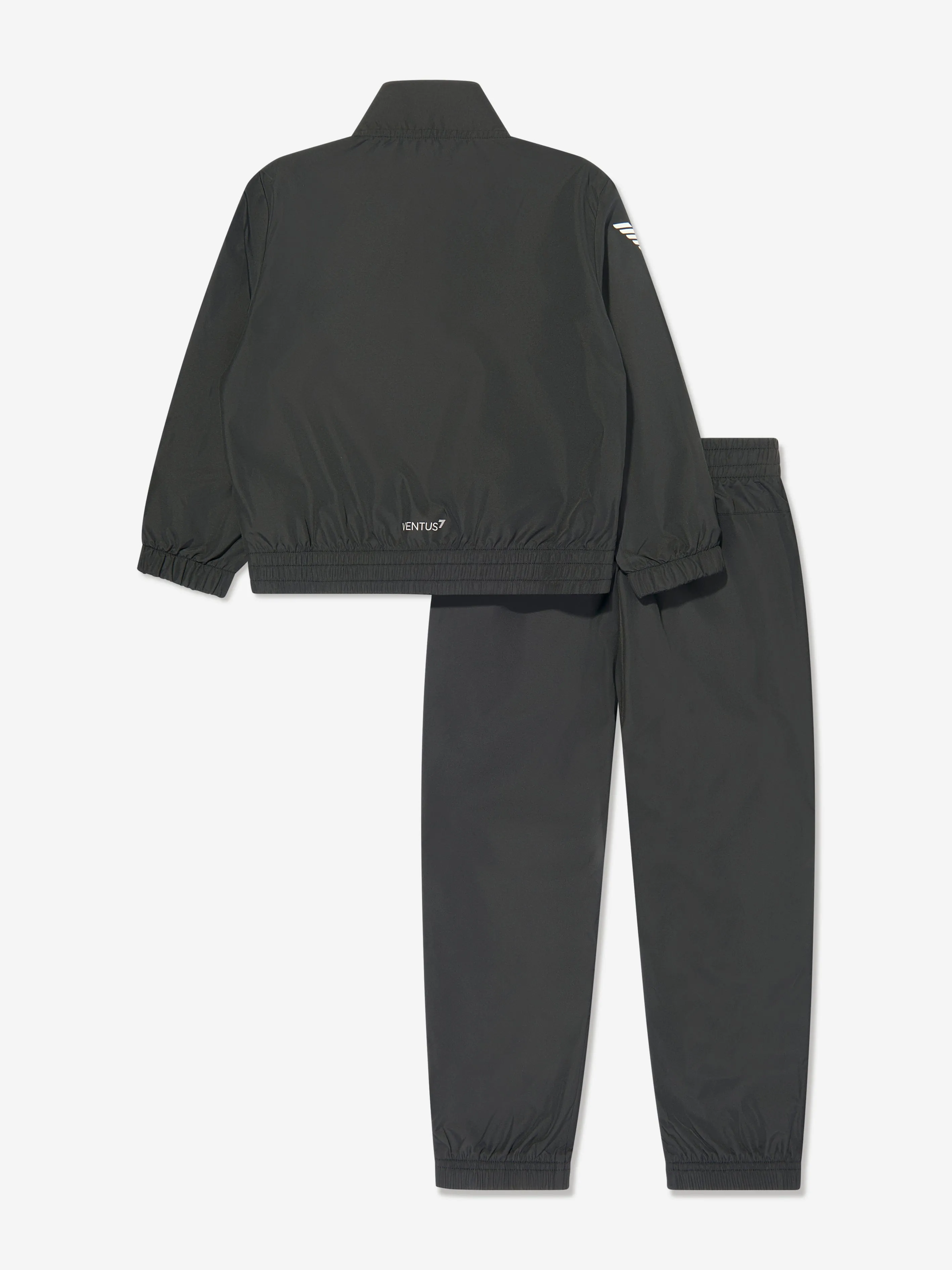 EA7 Emporio Armani Boys Athletic Tracksuit in Black