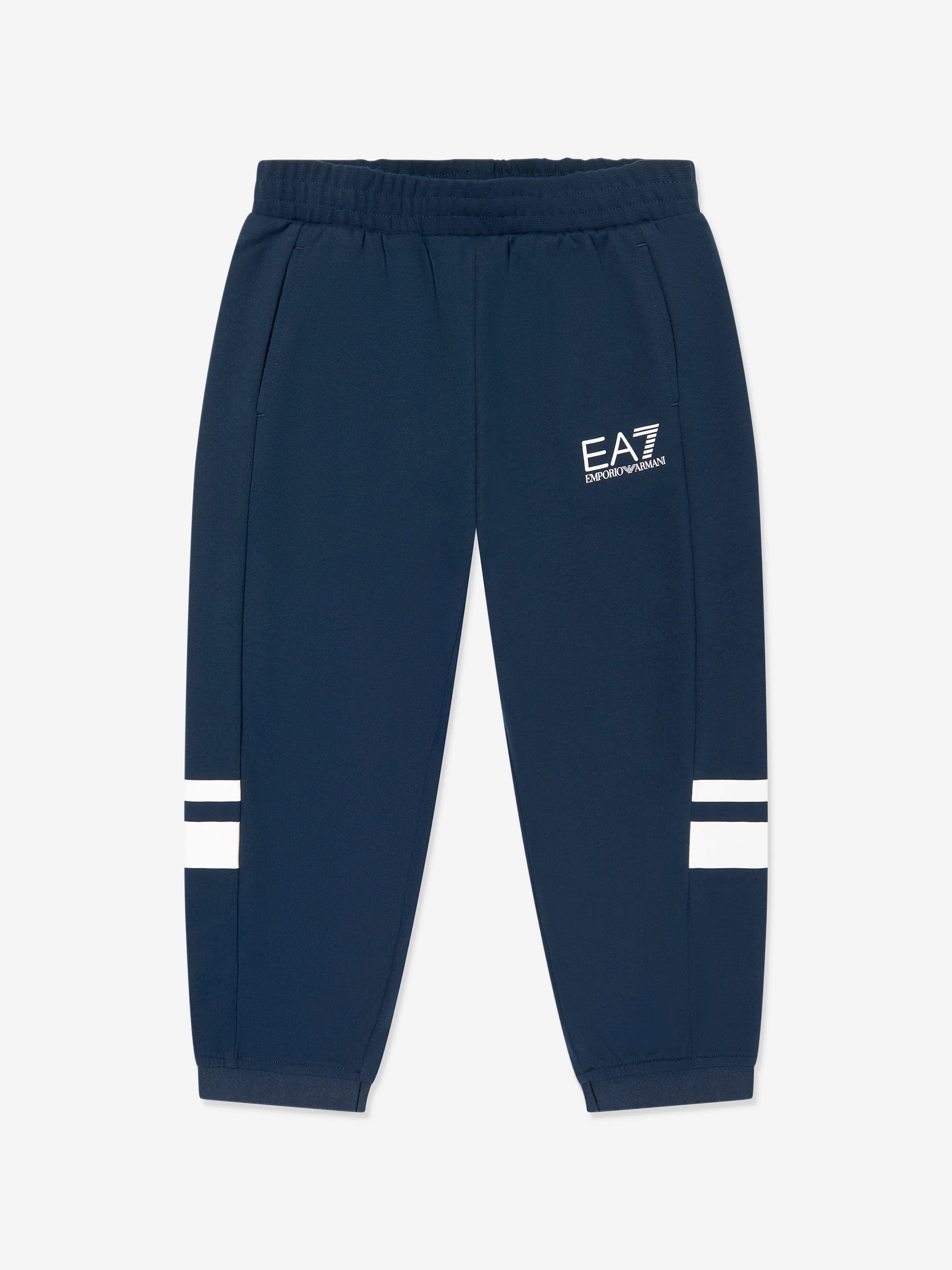 EA7 Emporio Armani Boys Logo Tracksuit in Navy