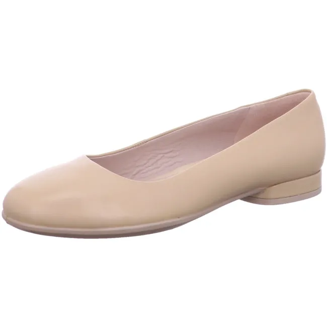 Ecco classic ballerinas for women beige