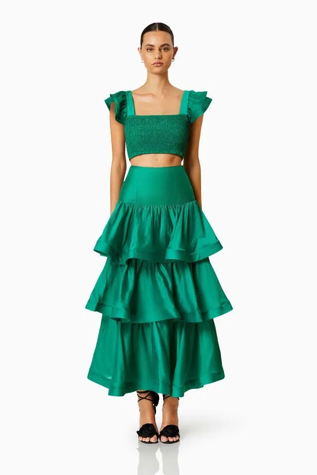 Elliatt Resort Skirt - Green