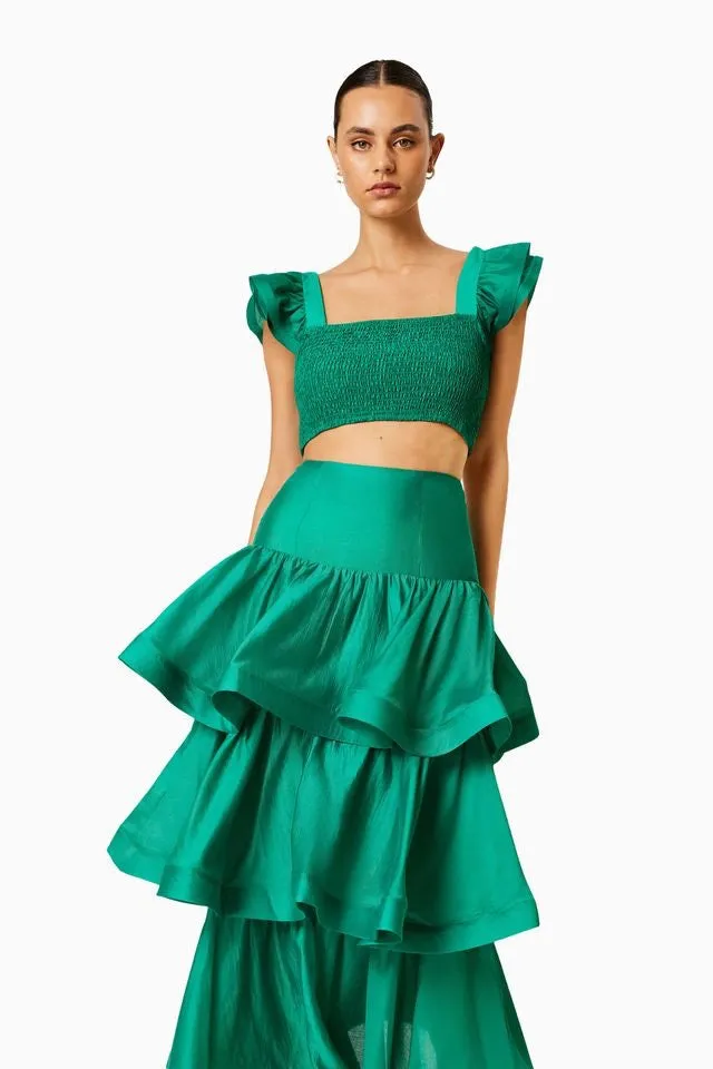 Elliatt Resort Skirt - Green