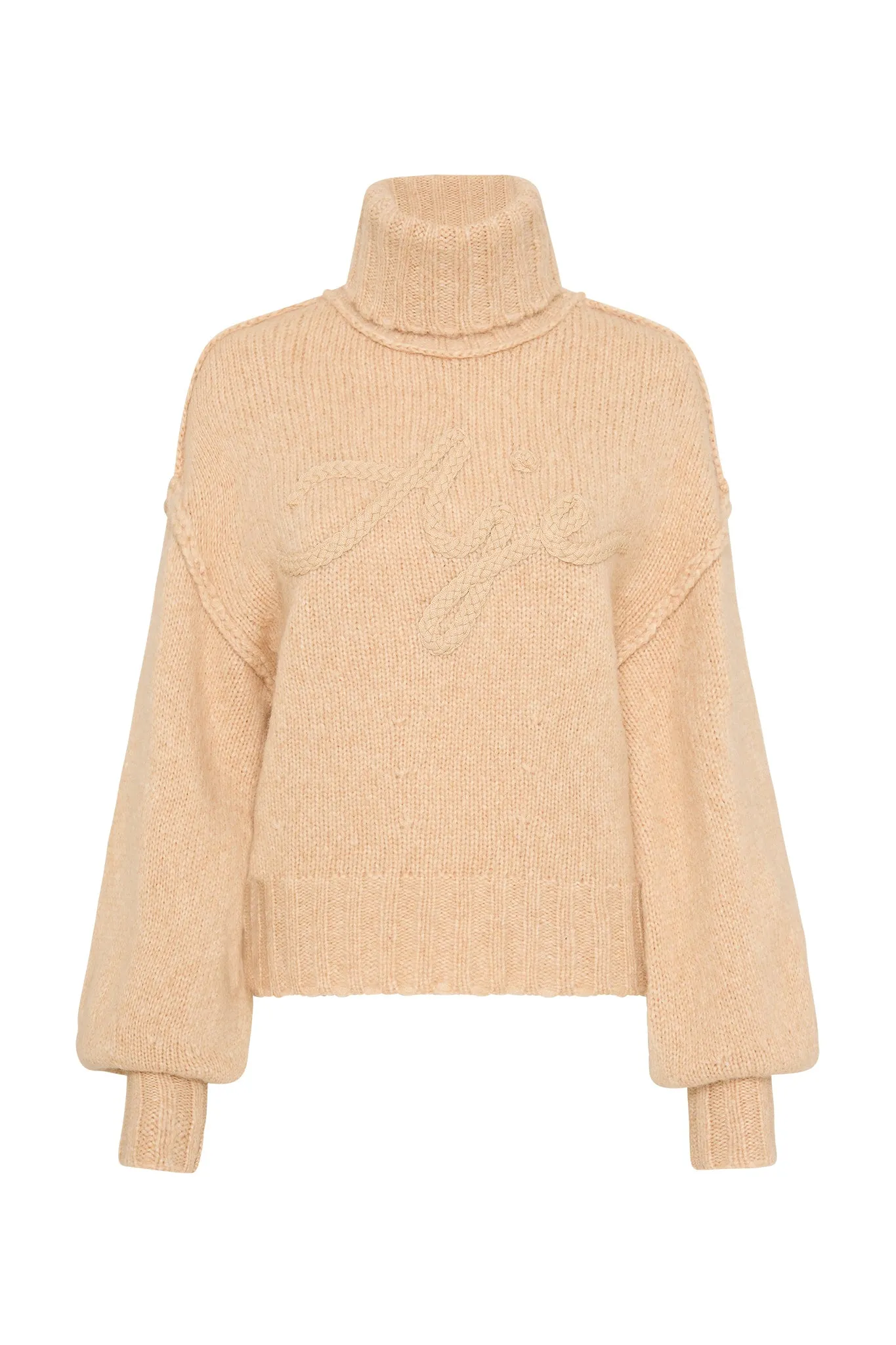 Evita Balloon Sleeve Jumper