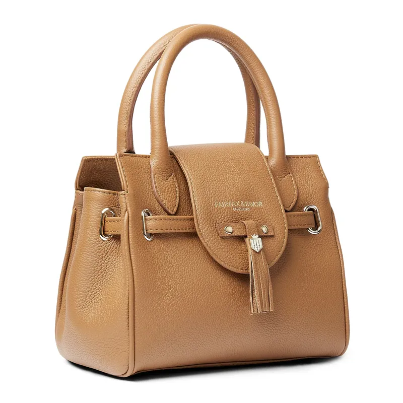 Fairfax and Favor Mini Windsor Handbag - Tan Leather