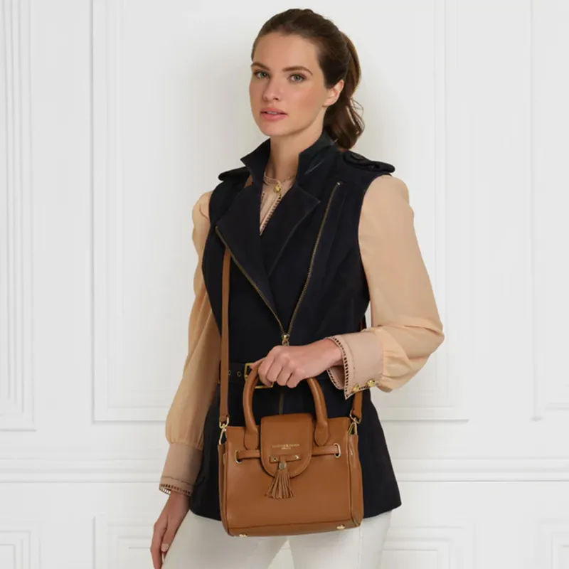 Fairfax and Favor Mini Windsor Handbag - Tan Leather