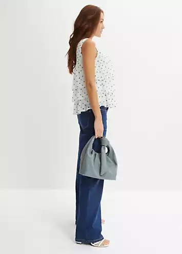 Faux Leather Hobo Bag by bonprix | Look Again