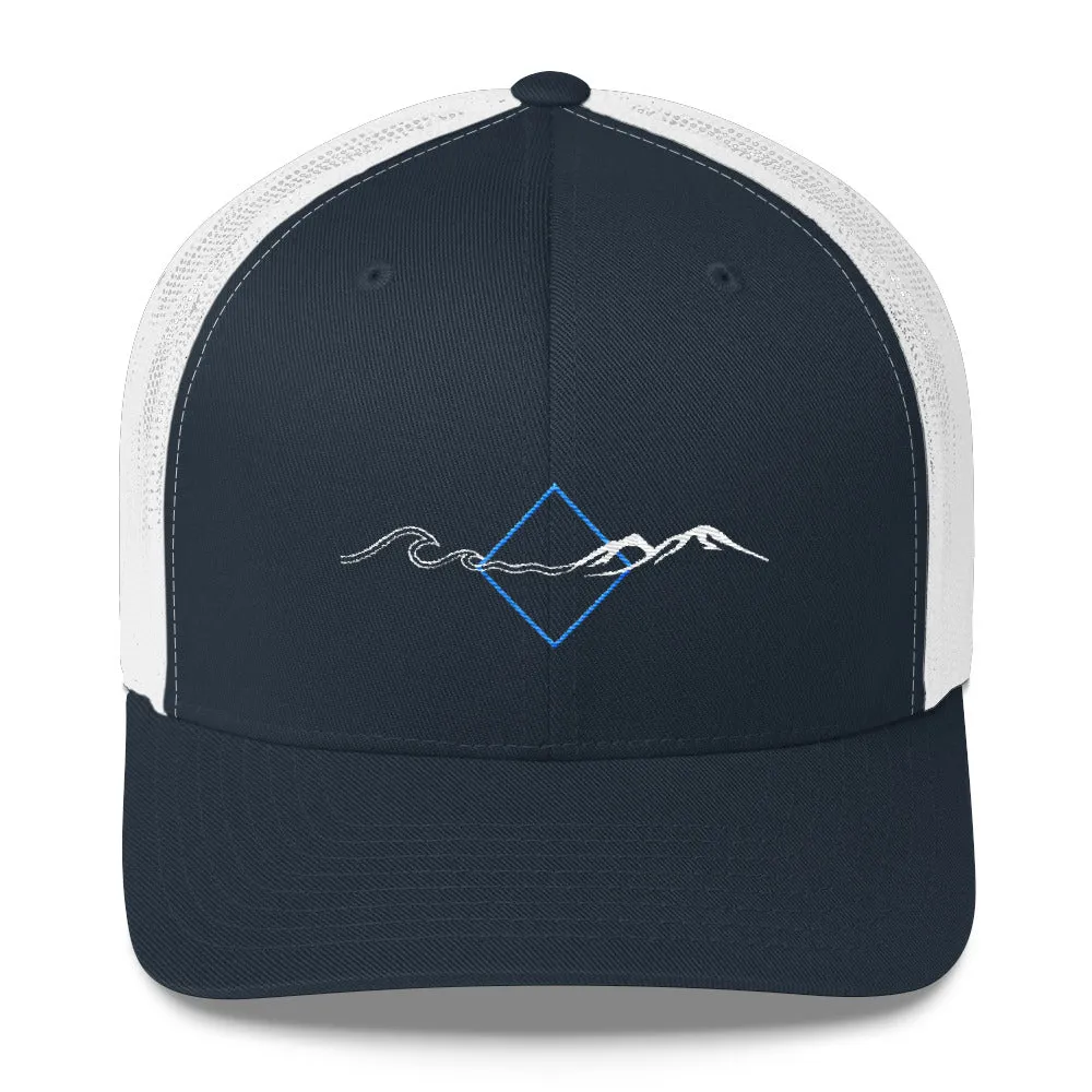 Find Your Coast Tilt Trucker Hat