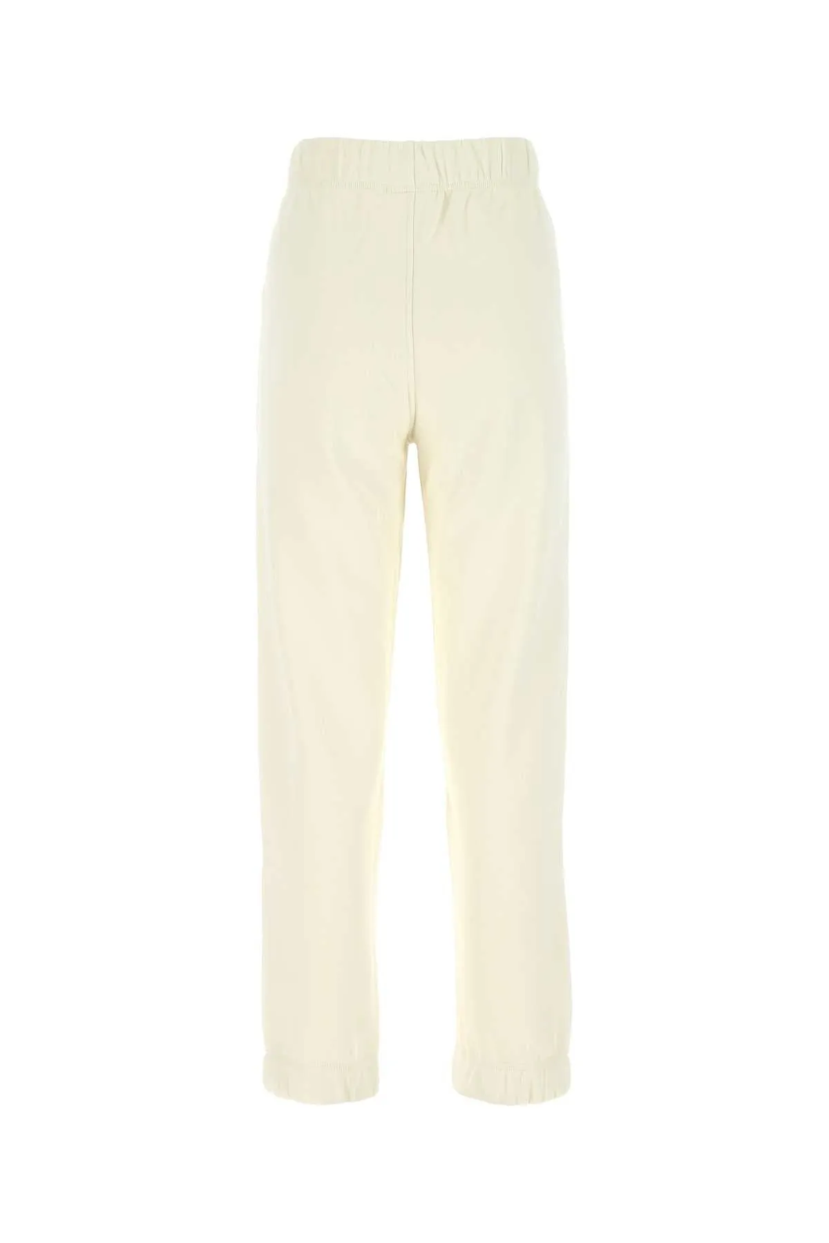 Ganni Ivory Cotton Blend Joggers