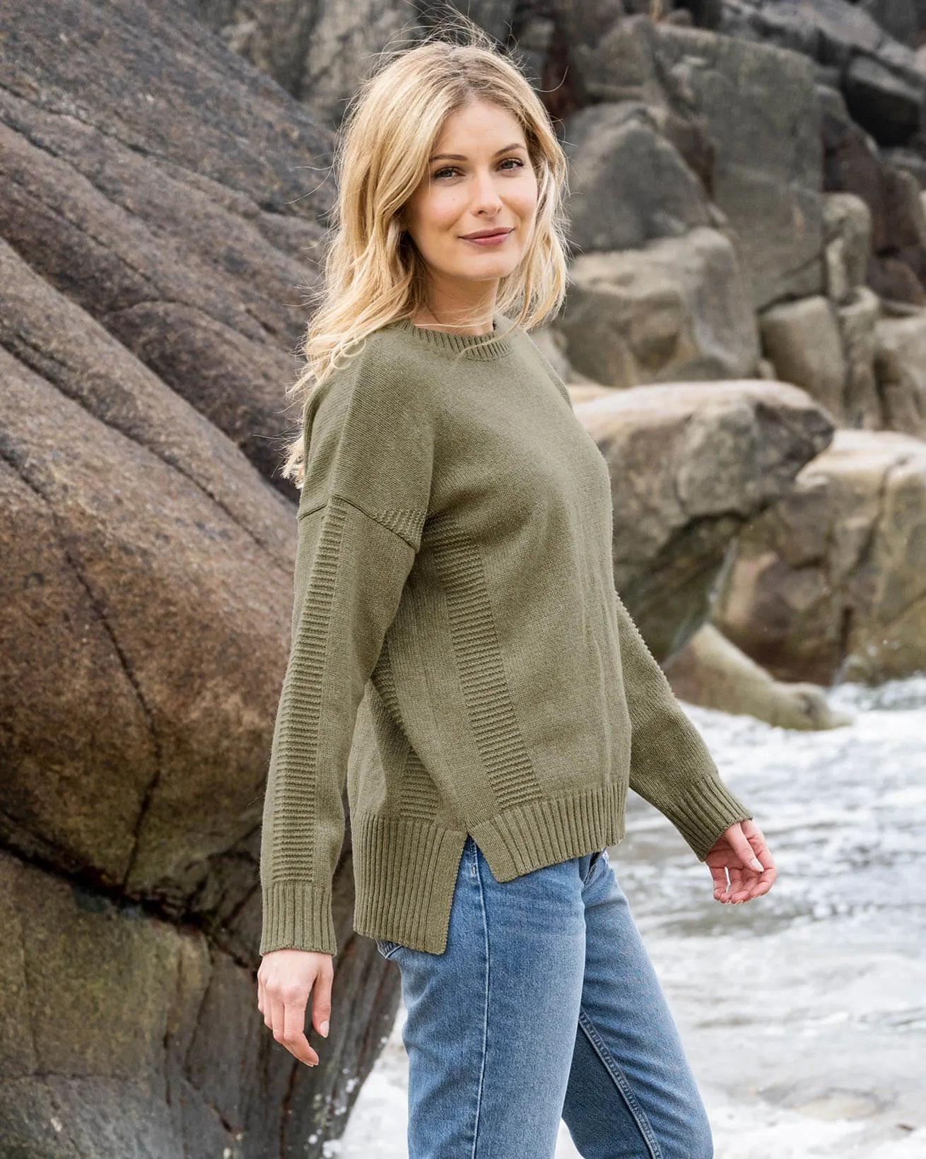 Gansey Stitch Jumper