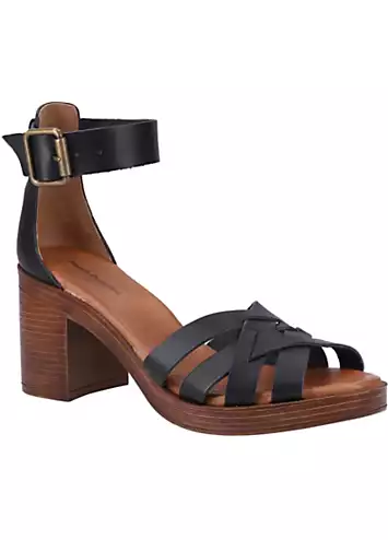 Giselle Black Sandals by Hush Puppies | Look Again