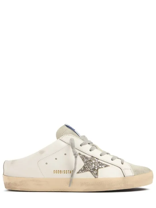 Golden Goose   20mm Super-Star leather mule sneakers 