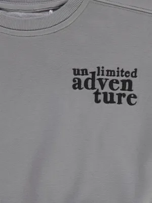 Grey Unlimited Adventure Sweatshirt and Joggers Set | Kids | George at ASDA