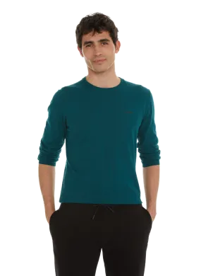 GUESS  Plain cotton jumper - Green