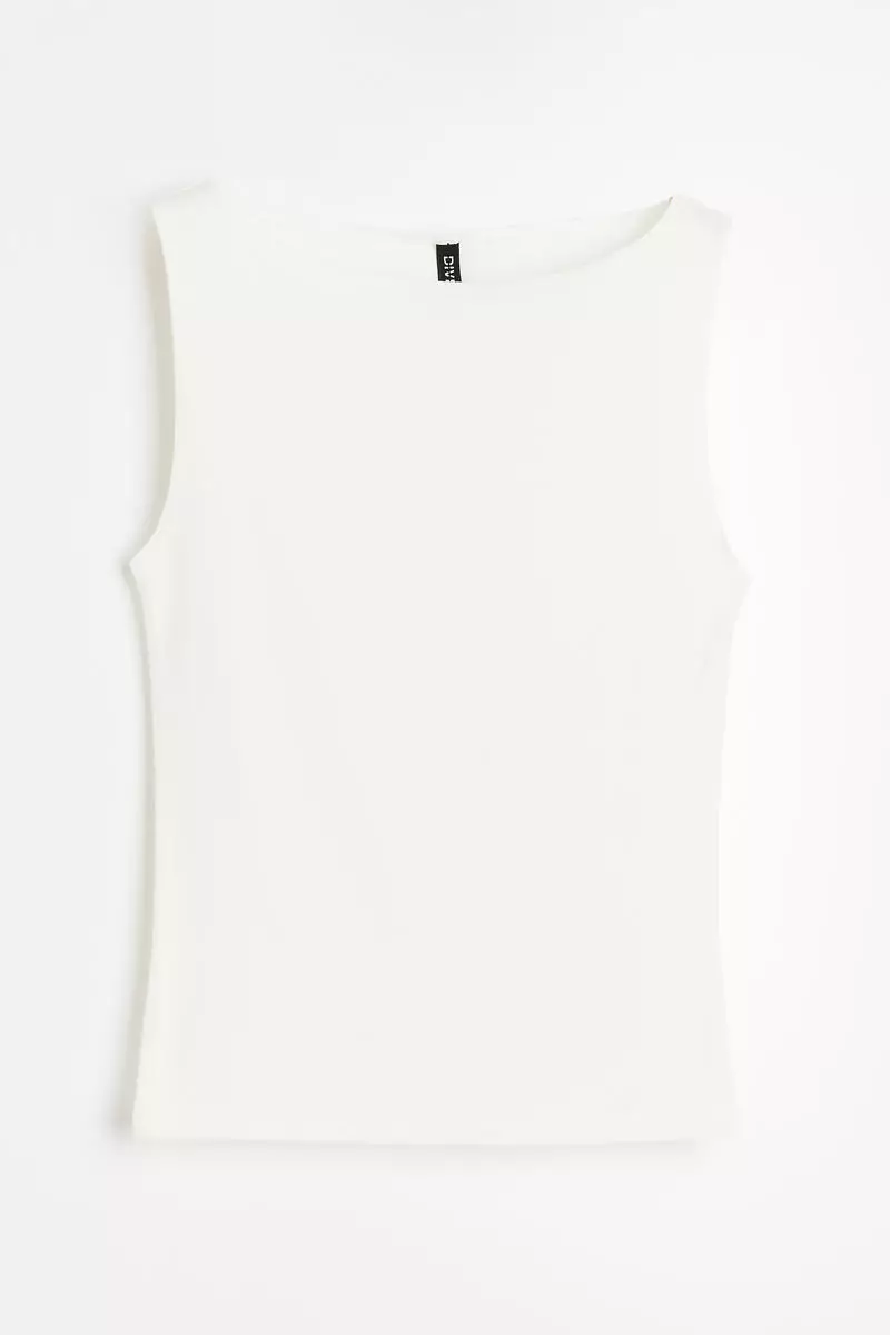 H&M Boat-neck vest top