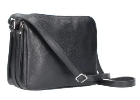 Handbag with shoulder strap woman black fosca