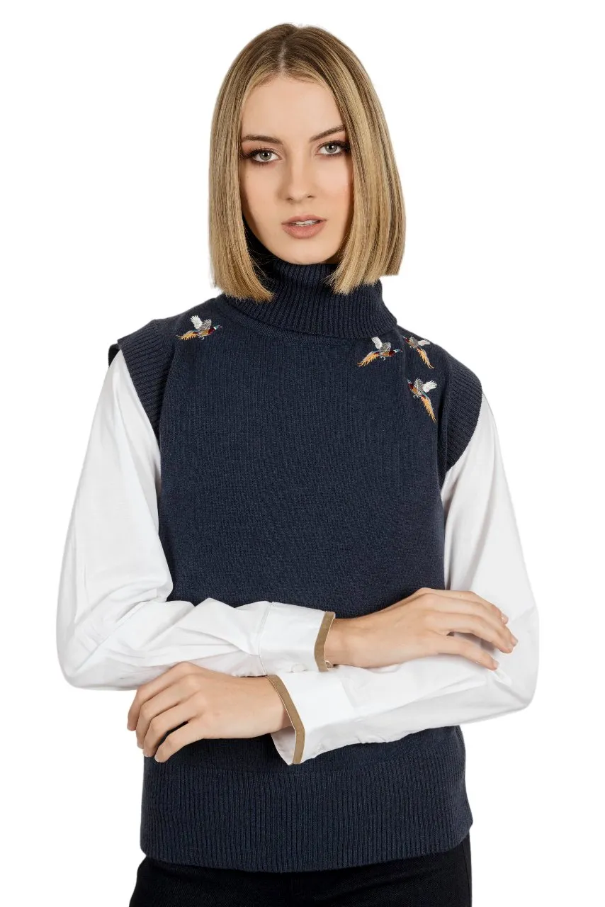 Hartwell Amara Sleeveless Pheasant Jumper