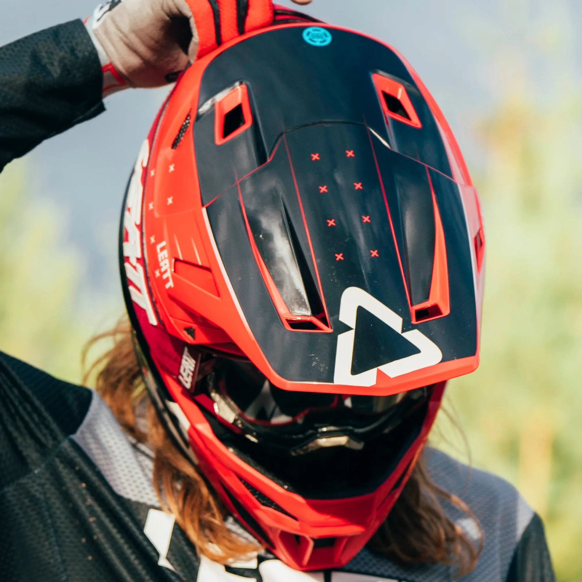 Helmet MTB Gravity 8.0 - Fire