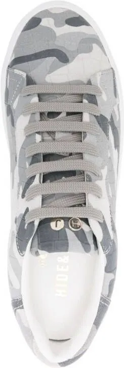 Hide&Jack Essence Camouflage sneakers Grey