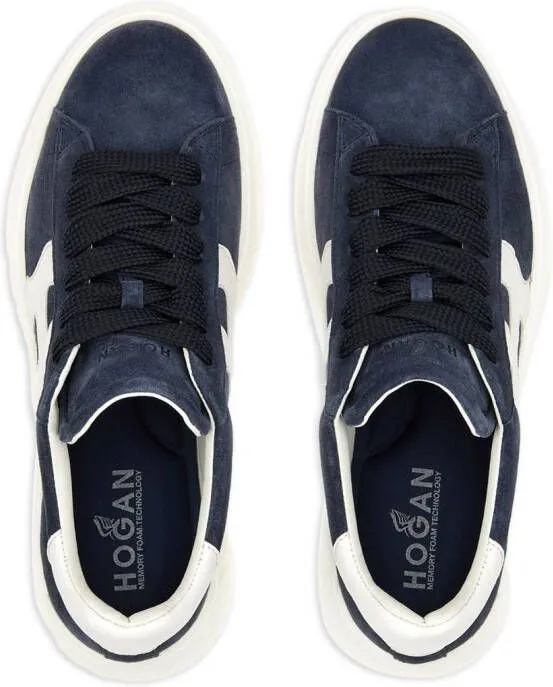 Hogan Rebel H562 suede sneakers Blue