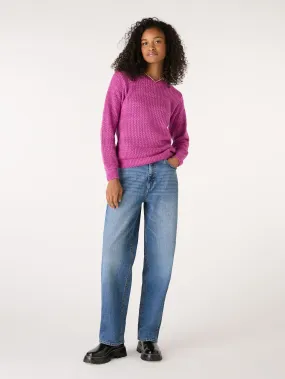 Imogen Jumper in Magenta