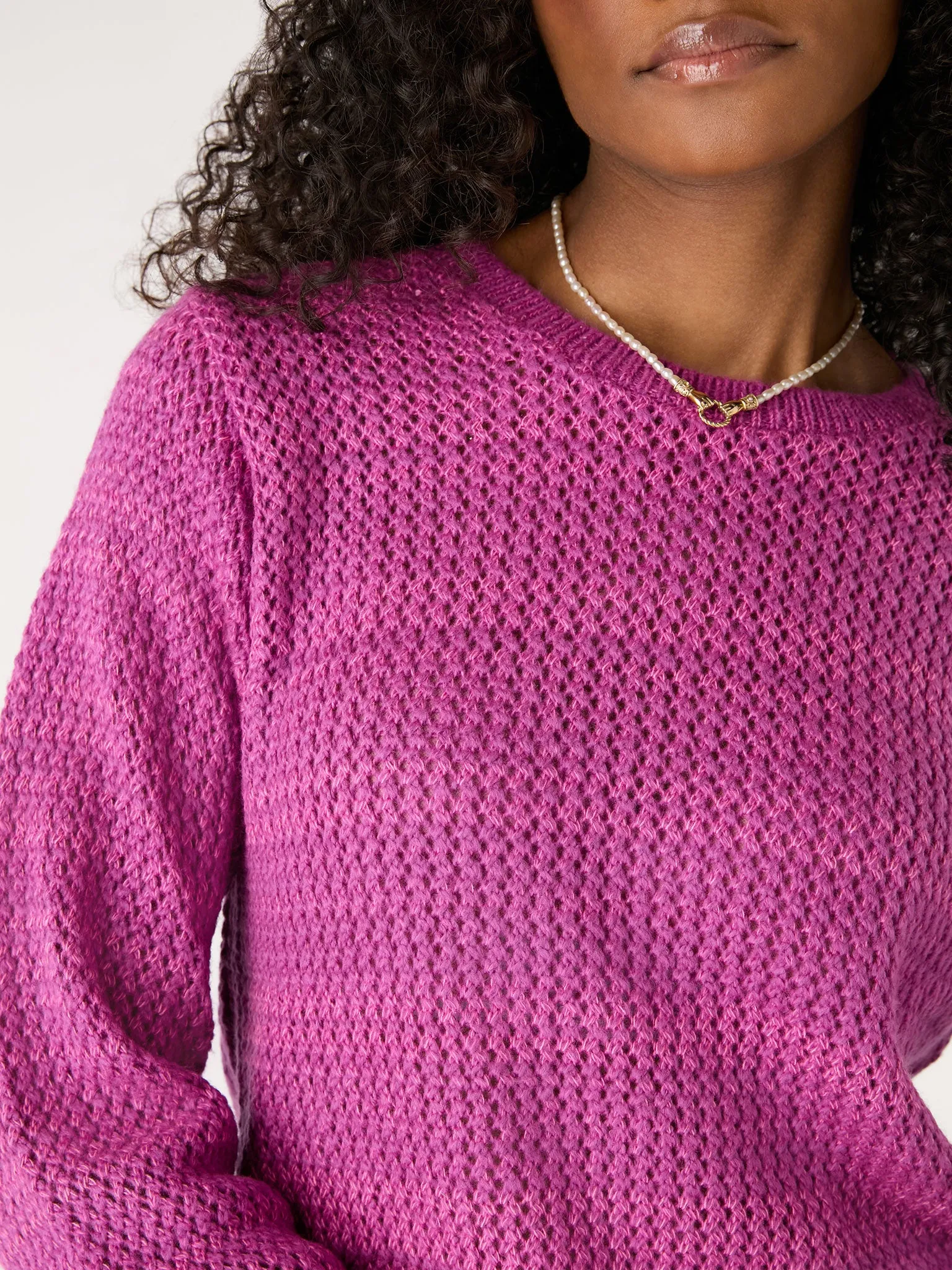 Imogen Jumper in Magenta