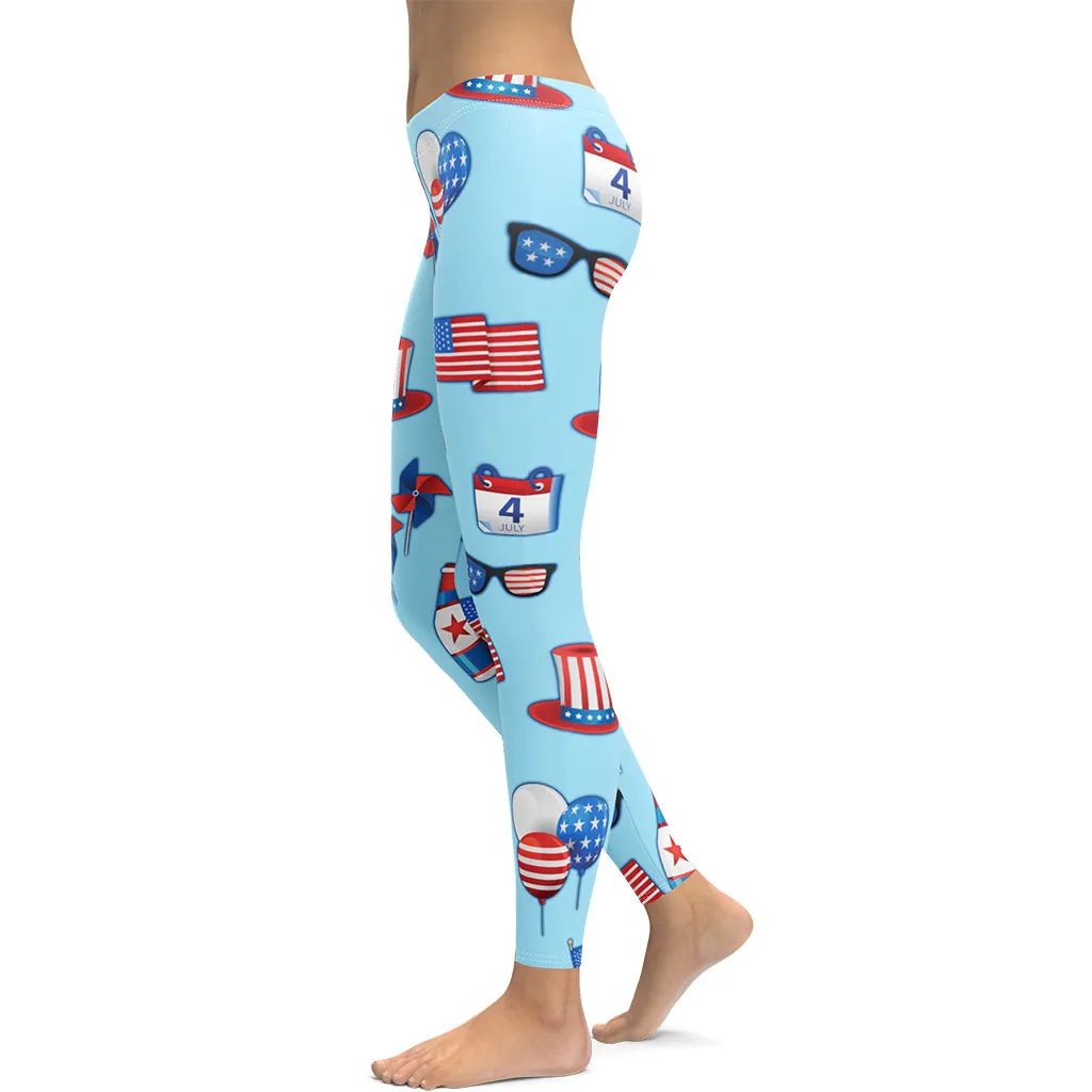 Independence Day Leggings