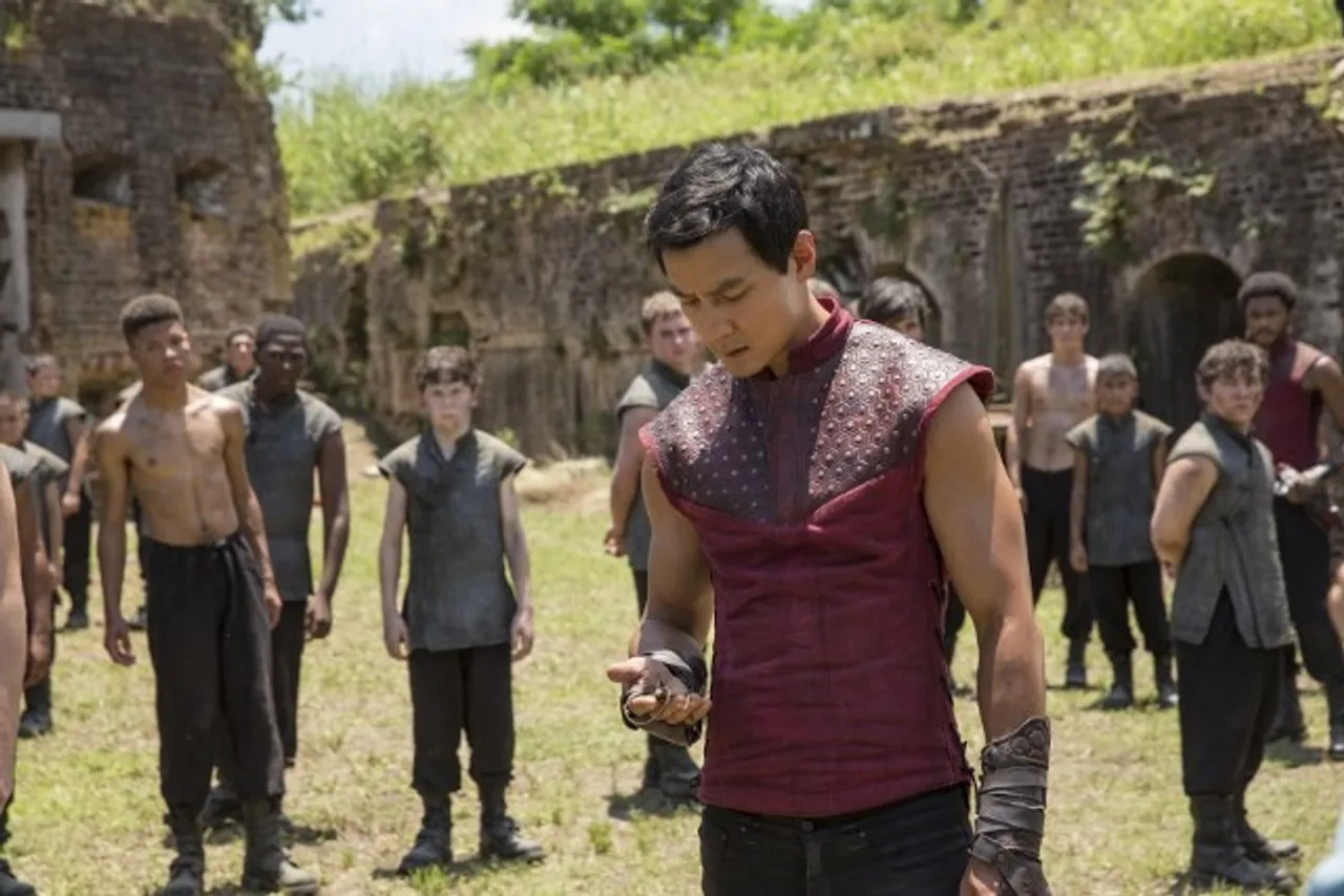 Into the Badlands Daniel Wu Sunny Red Vest