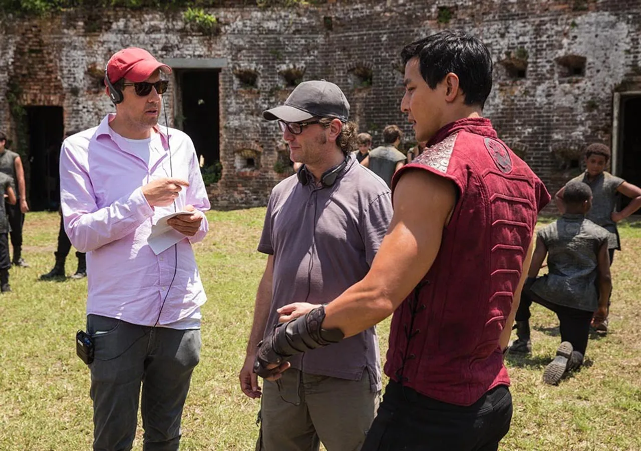 Into the Badlands Daniel Wu Sunny Red Vest