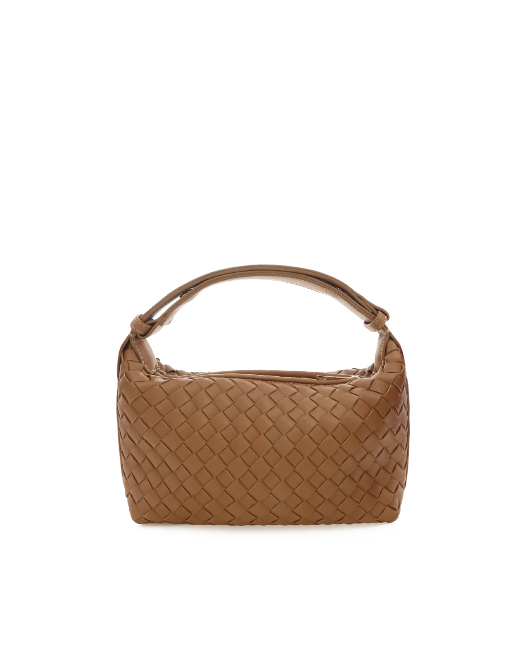 ISABELLE HANDLE BAG - TAN