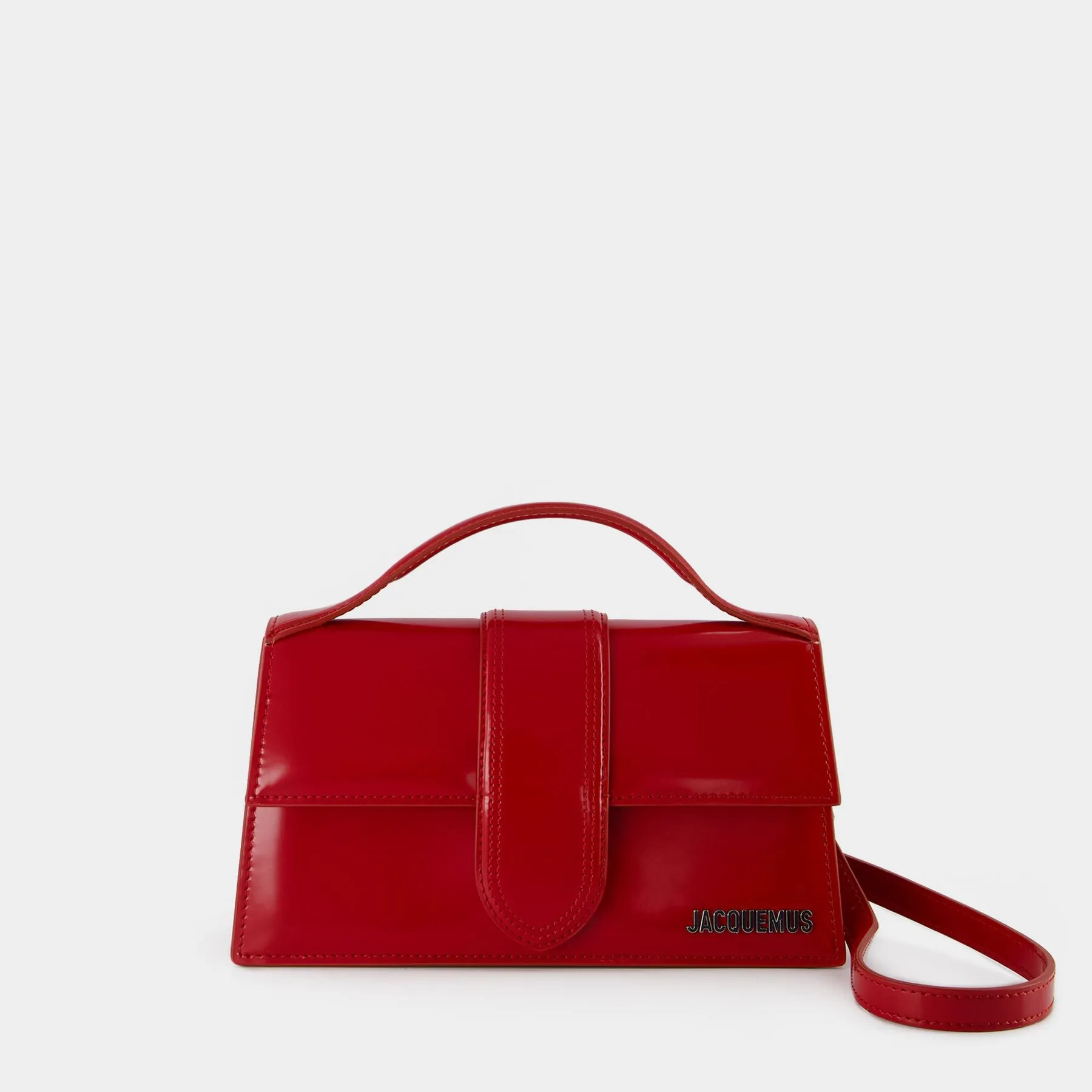 Jacquemus  Le Grand Bambino Bag - Jacquemus - Leather - Red