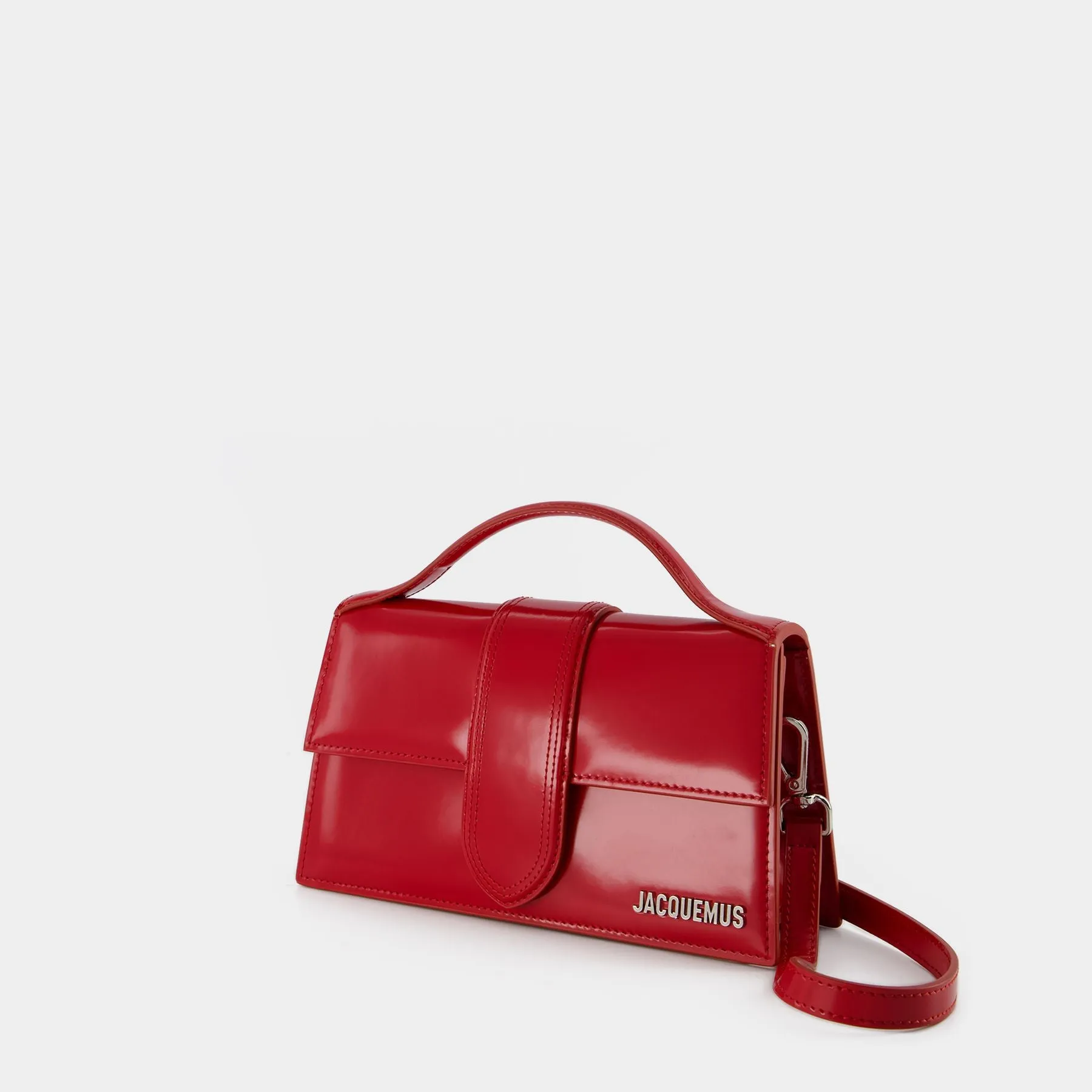 Jacquemus  Le Grand Bambino Bag - Jacquemus - Leather - Red