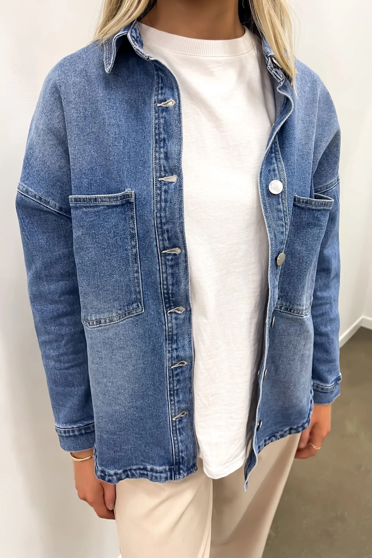 Jasmine Denim Jacket 80 Vintage Wash