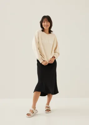 Jolette Jersey Relaxed Jumper