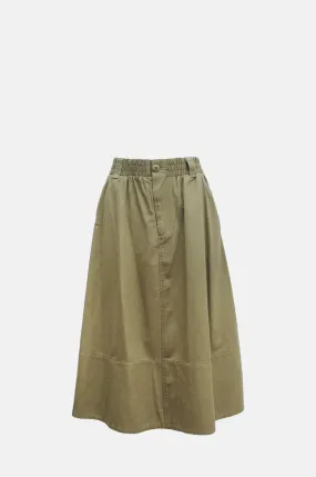 Karina Cotton Skirt Tan