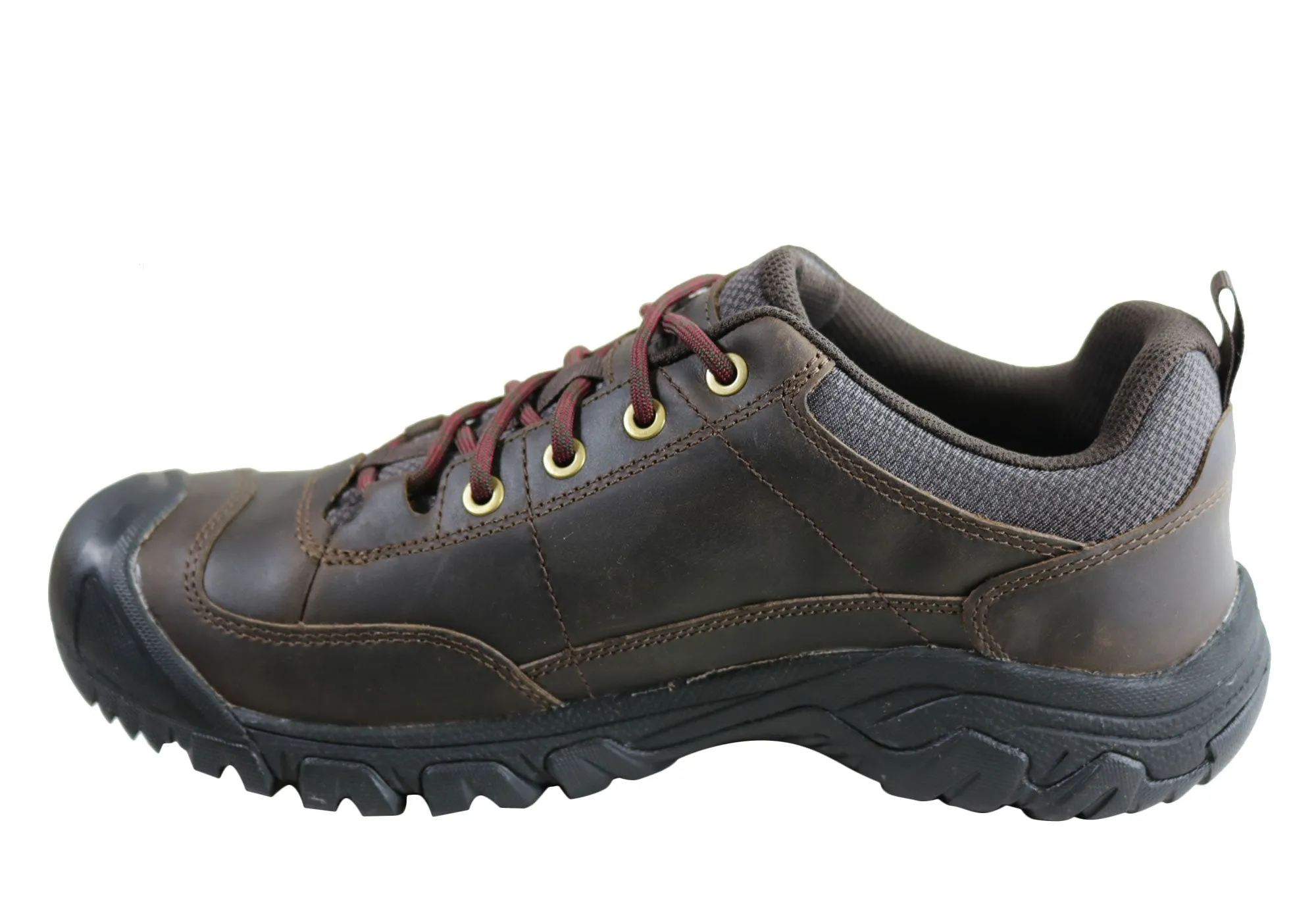 Keen Mens Targhee III Oxford Leather Comfortable Lace Up Shoes