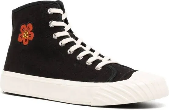 Kenzo school high-top sneakers Black