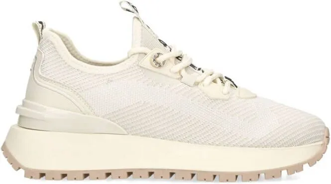 KG Kurt Geiger Louisa knit-panel sneakers Neutrals