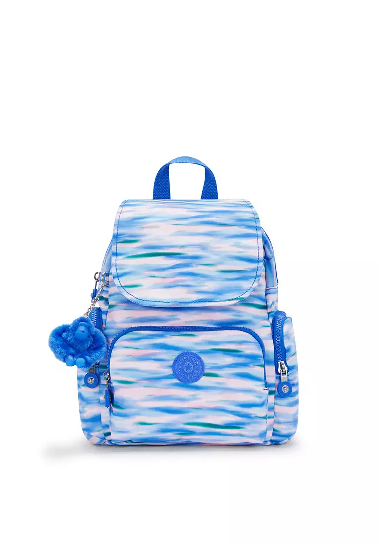 Kipling Kipling CITY ZIP MINI Diluted Blue Backpack