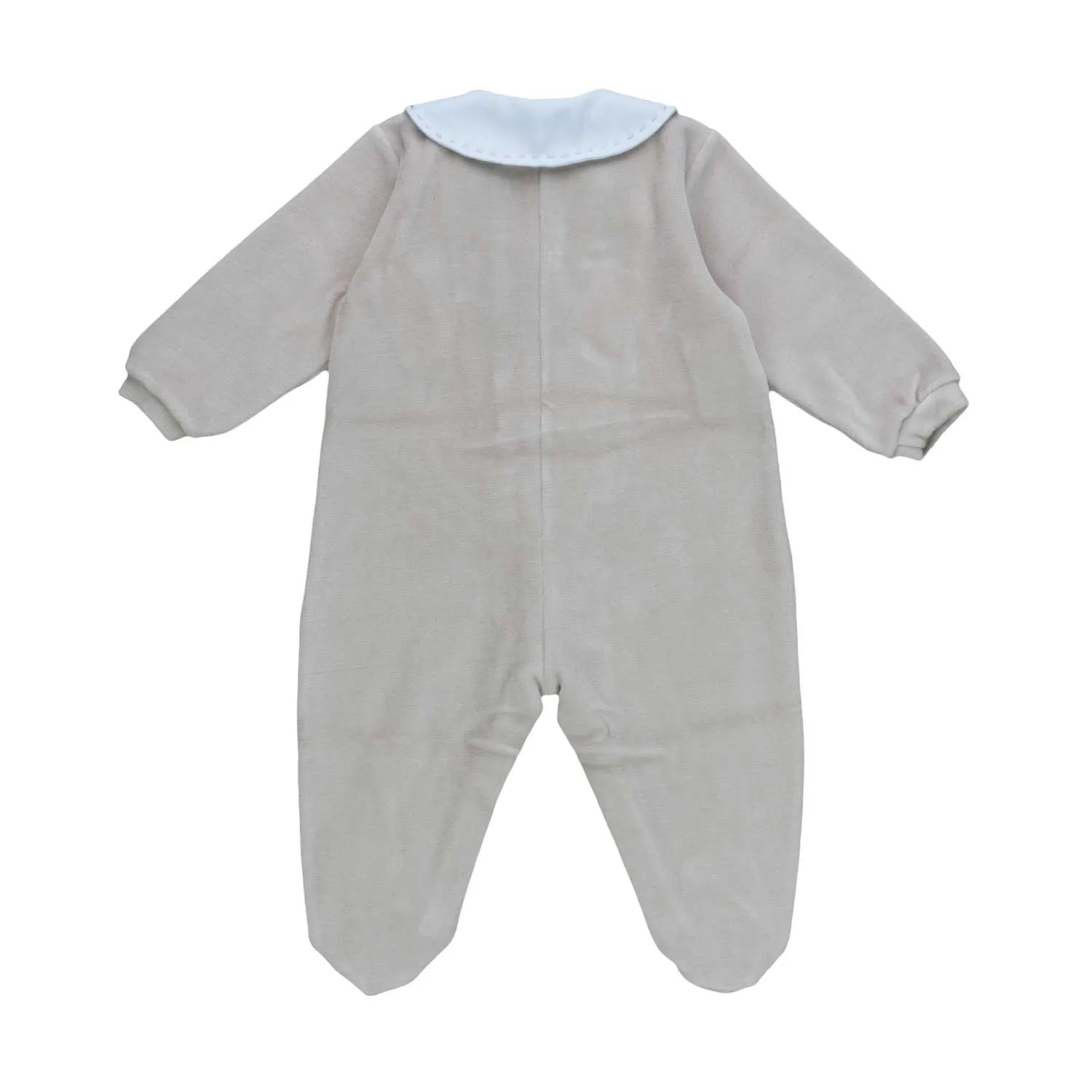 La Stupenderia Baby Boy Dove Grey Romper