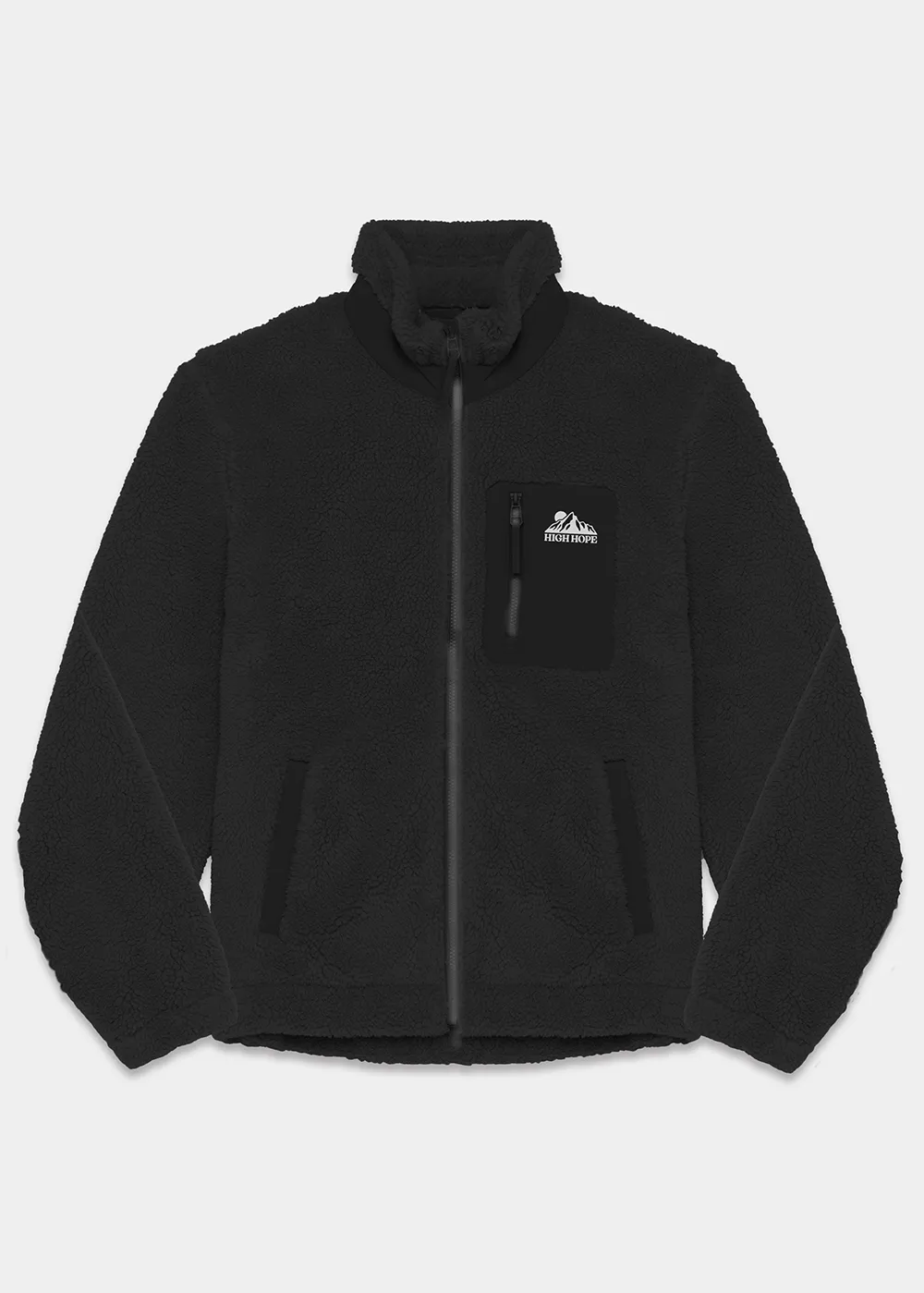 Logo Unisex Sherpa Jacket