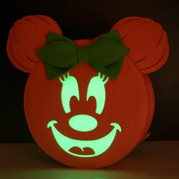 Loungefly x Disney Minnie Mouse Pumpkin Mini Backpack